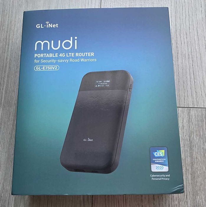 Router GL.iNet GL-E750V2 - 4G LTE - VPN (MUDI) EM060K-GL - eSIM - NOWY!