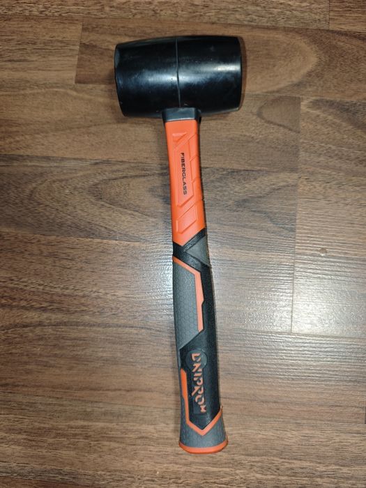 Киянка гумова Dnipro-M ULTRA TPR 340 г чорна