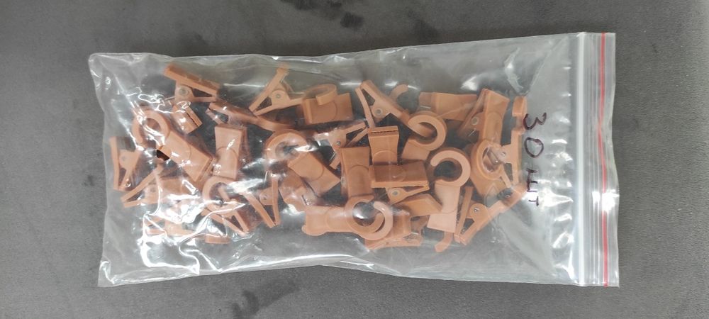 Прищепки для штор, гардин, жабки для карнизу