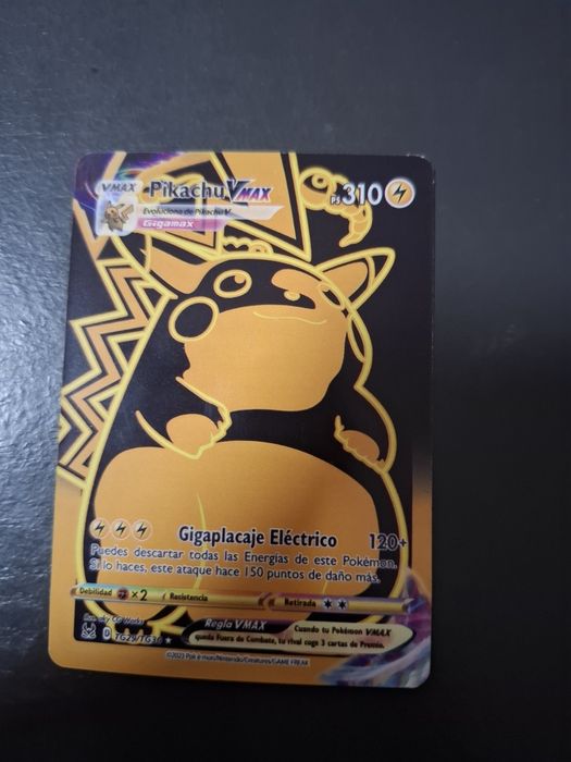 Cartas pokemon coleccionáveis