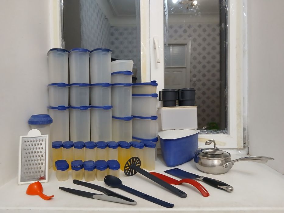 Компактуси для сипучіх від Tupperwar від 30 грн.  Купуй 5 і 1 в дар