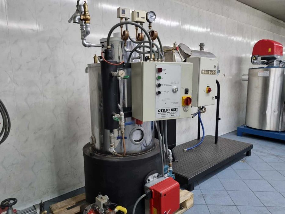 Piec Kocioł parowy Wytwornica pary Parownica 100 Kg/h .