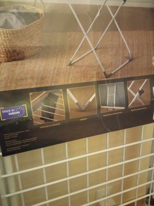 Nowa suszarka do ubrań grube rurki