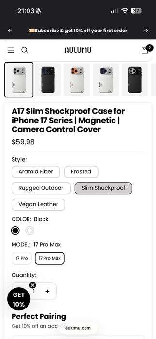 Etui iPhone 17 pro Max