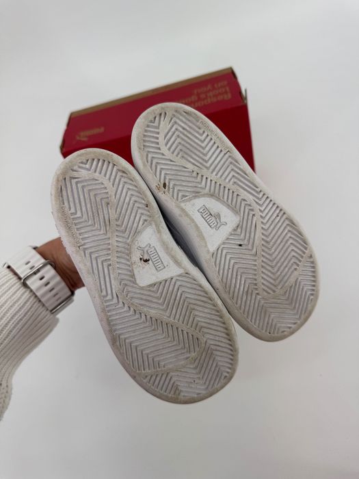 Puma sneakersy dziecięce 25 białe buciki tenisówki na rzep