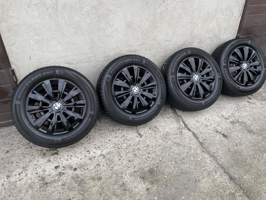 (9)Koła, Felgi 5x120 15” BMW Stalowe, Kołpaki, Zima