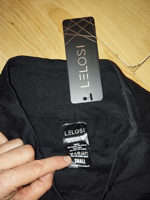 Lelosi spodenki czarne z koronką
