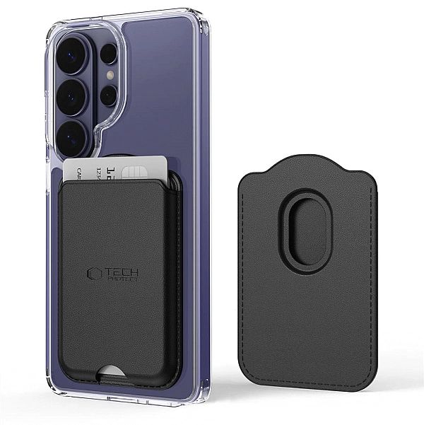 Tech-Protect Ch02 Magwallet Magsafe Universal Magnetic Card Holder Bla