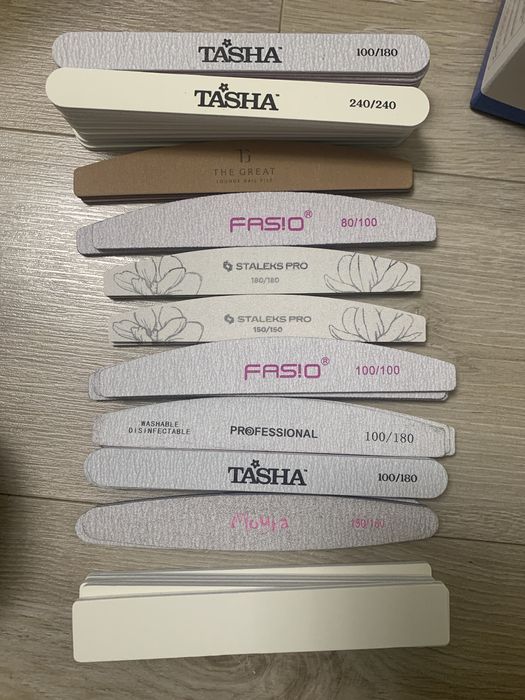 Пилочки на нігті пилки 50 шт