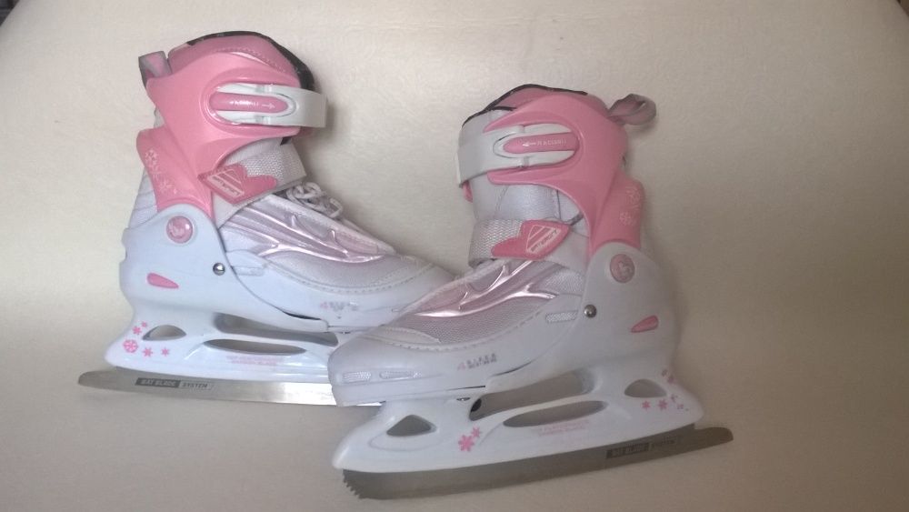 łyżwy dziewczęce regulowane 30-33