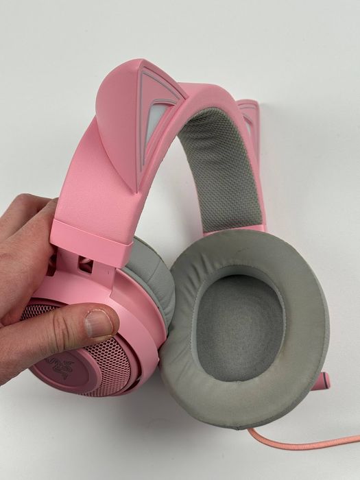 Słuchawki Razer Kraken Kitty Edition Quartz Pink / Quartz