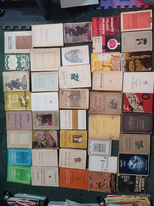 Lote Livros Autores Portugueses - Edições Antigas - Cada 2 €