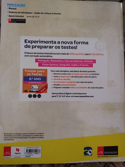 Manual Português 8º ano