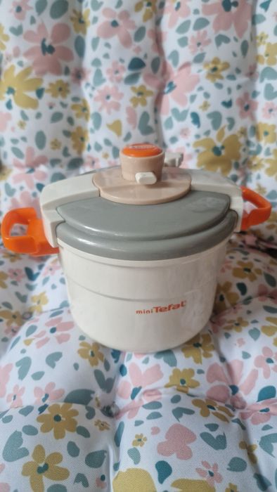 Mini tefal toster i szybkowar garnek agd dla dzieci