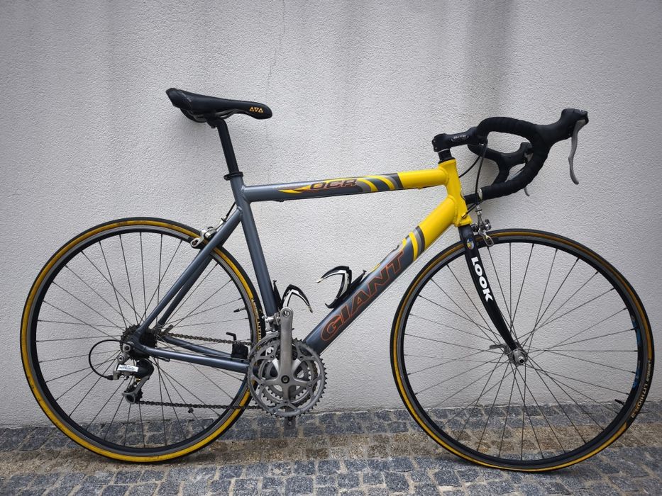 Bicicleta de estrada Giant OCR forqueta Look carbono