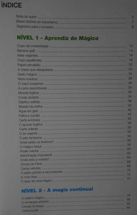 Escola de Magia (Mais de 70 Truques Ilustrados Passo a Passo)