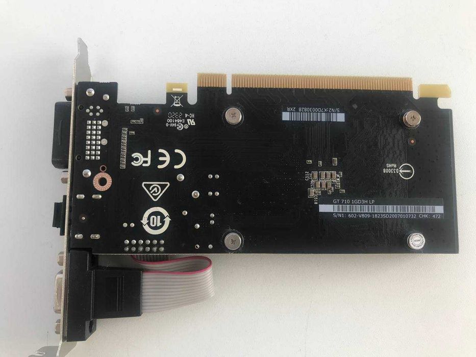 Комплект sAM3+ та Відеокарта MSI GT710 1GB