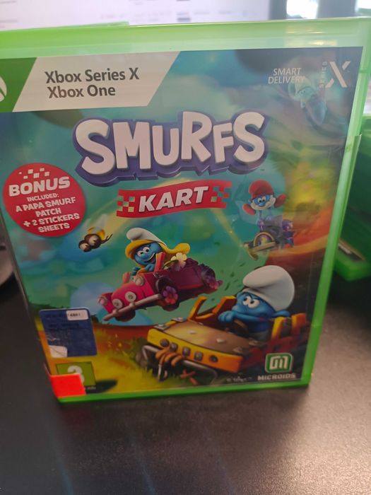 Smerfy: Kart Xbox One SklepzGramiWWA Skup Wymiana Mokotów