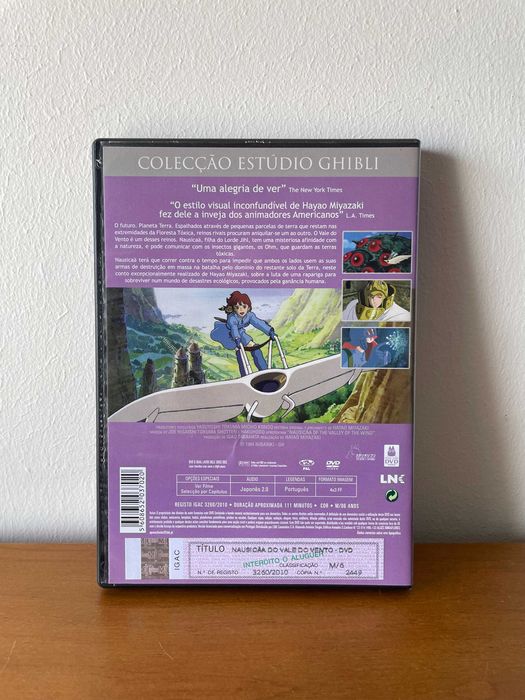Nausicaä do Vale do Vento - Coleção Estúdio Ghibli [2010 DVD]