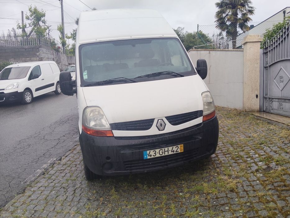 Renault master de 2008 com tecto alto longa  motor 2.4 turbo diesel