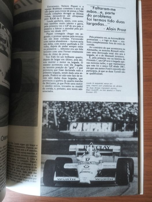 Anuário Formula 1 - 1984/85