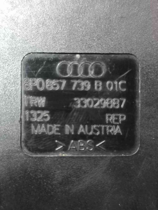 Encaixe de Cinto Central AUDI A3 Sportback
