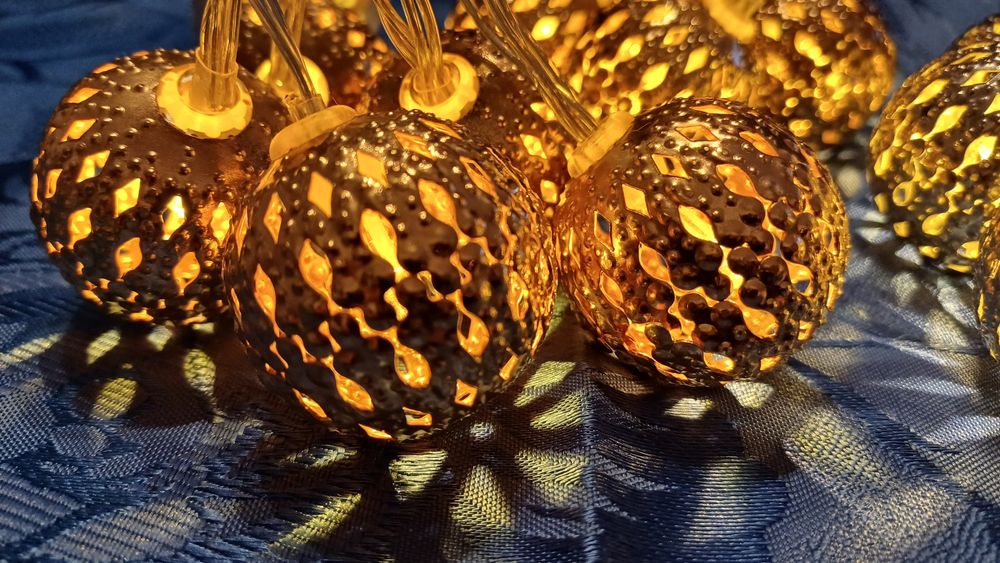 Lampki LED/Girlandy  na baterie.