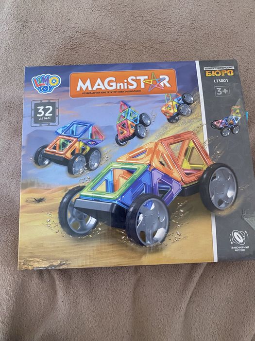 Магнитный конструктор Limo Toy