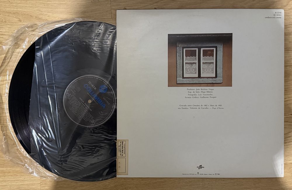 Vinil Amália Rodrigues – “Lágrima” (1983) – Excelente estado