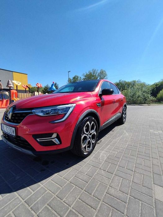 Renault Arkana 1.6 E-tech Intense - cudowny czerwony kolor z czarnym dachem....