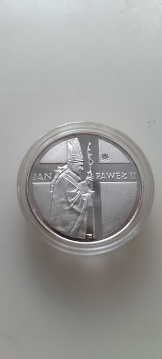 Moneta srebrna Jan Paweł II