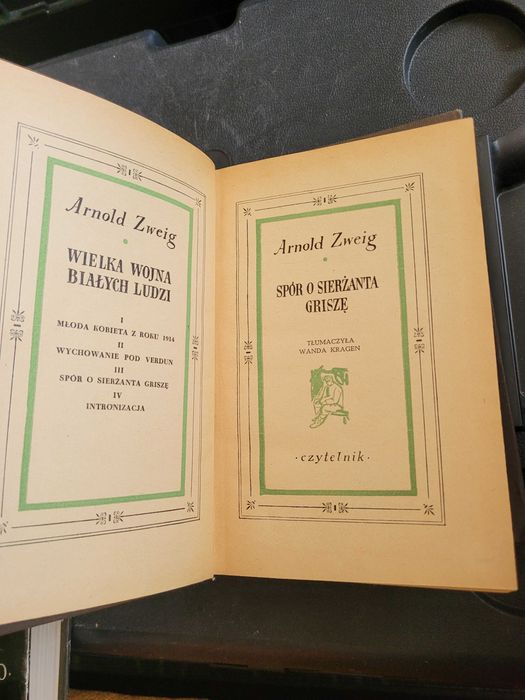Spór o sierżanta Griszę - Arnold ZWEIG