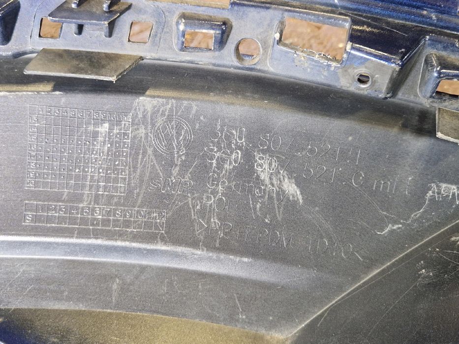 VW Passat B8 Zderzak Tył Spoiler 3G0807521G