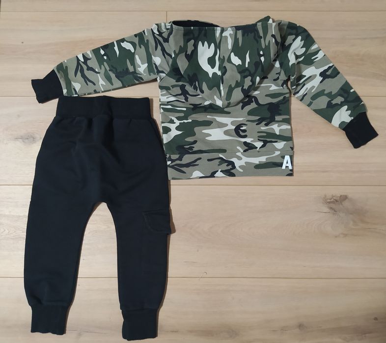 Komplet chłopięcy moro, BamBam, r.80/86