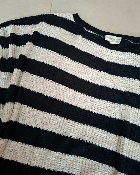 Denim&Supply Ralph Lauren sweterek damski w paski roz. 46/48