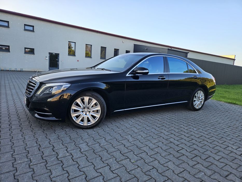 Mercedes S-klasa Long 4-Matic Doinwestowana Super Stan Gwarancja
