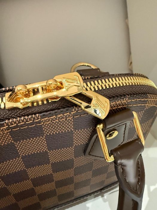 Torebka Louis Vuitton alma BB damier brak wad