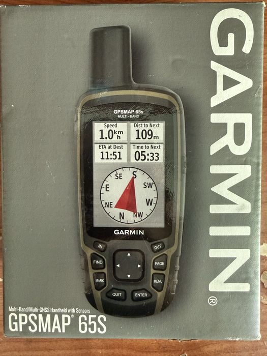 Garmin GPSMAP 65s – stan jak nowy