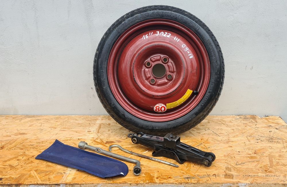 Honda Jazz III 08-15 dojazdówka koło zapasowe 15 cali zapasówka Leware