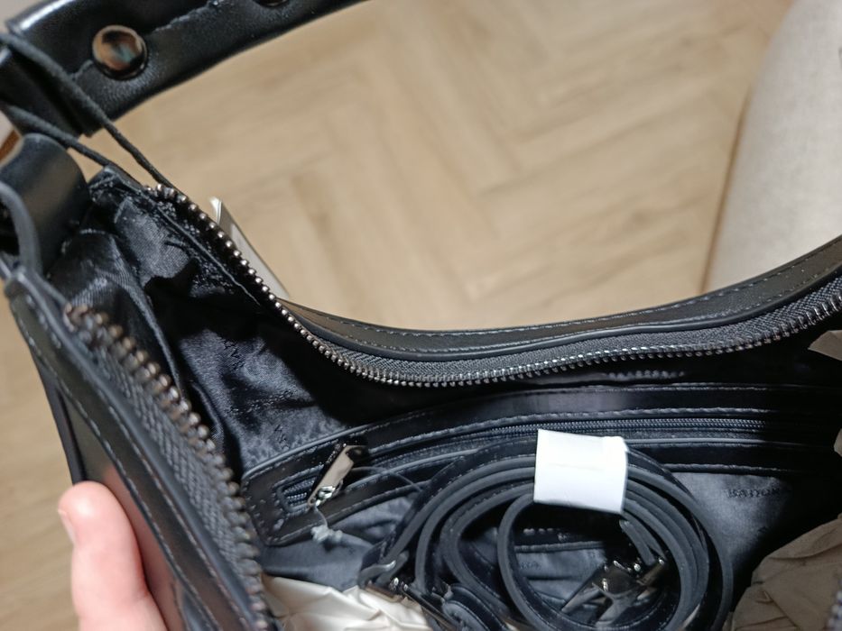 Badura torebka hobo czarna