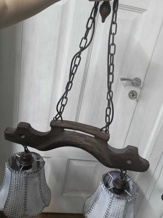 Lampa żyrandol w stylu vintage