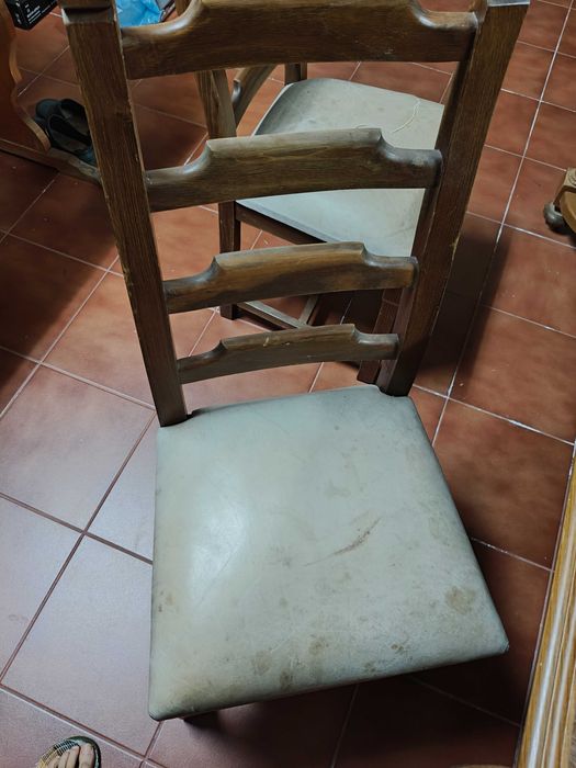 Mesa de jantar extensível vintage