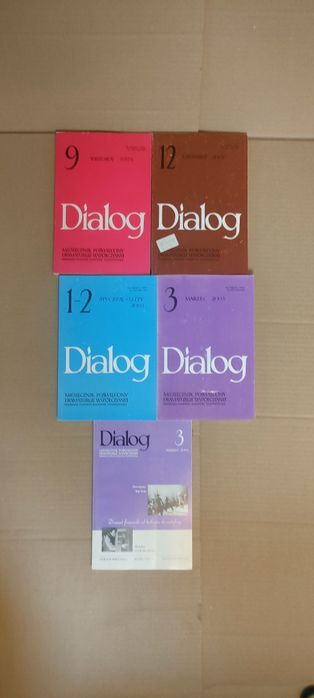 Miesięcznik DIALOG  - numery z lat 1995, 202, 2003,2005
