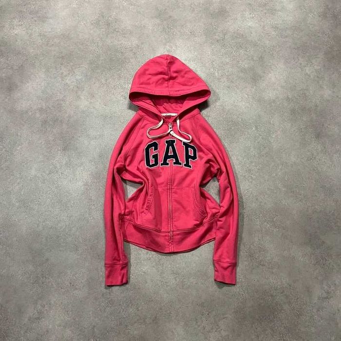 Vintage Bluza Gap Y2K Zip Up Hoodie Big Logo Trendy Swag Coquette 00s