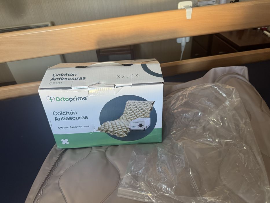 Cama articulada electrica com colchao e sobre colchao