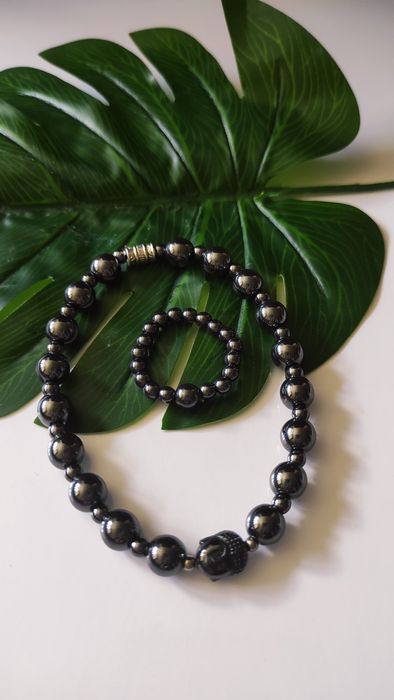 Męskie Bransoletki z hematytem