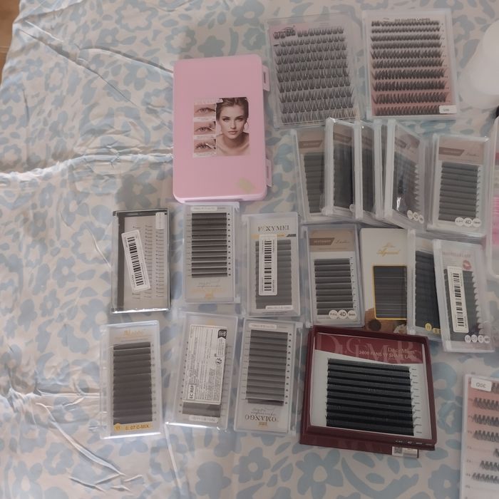 Kit extensão de pestanas
