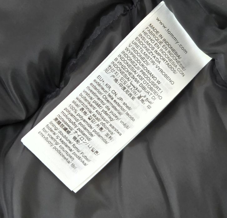 Чоловіча зимова куртка Tommy Hilfiger | Оригінал | Довгий пуховик