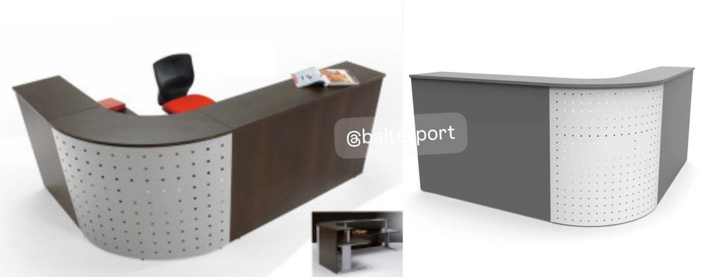 Balcão de Receção com Secretária Recepção de Atendimento