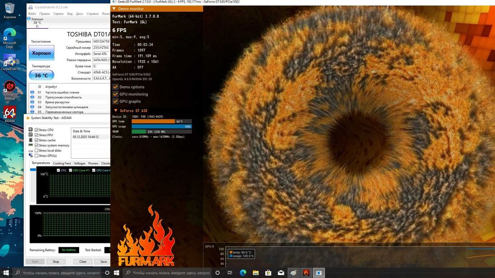 Системний блок i5-4590 GT630 1gb HDD 500пи 8gb ddr3